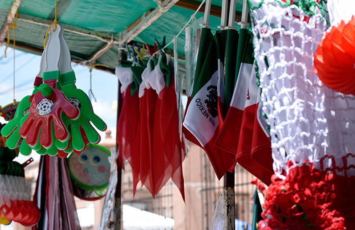 Comienza la venta de artículos patrios