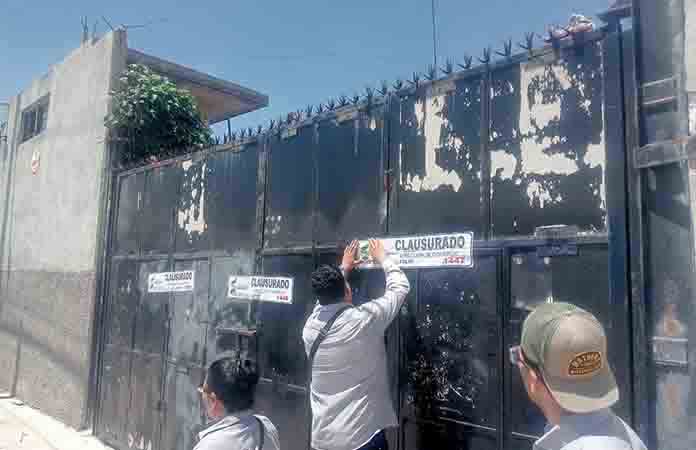 Clausuran recicladora en la Industrial Mexicana