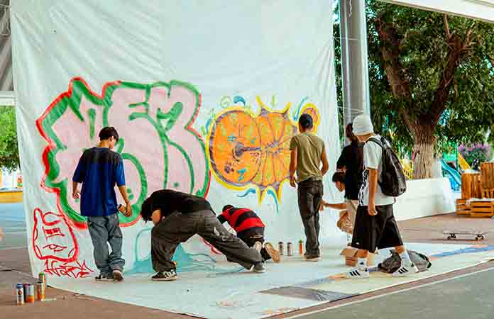 Juve Fest, un espacio para artistas urbanos
