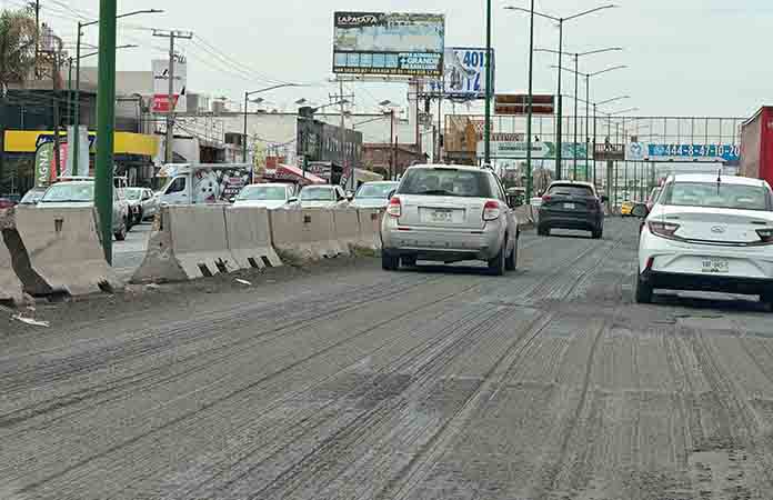 Obras en rúa a Rioverde la han vuelto peligrosa