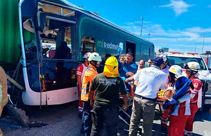 “Mi Metro Red”se estrena con accidente