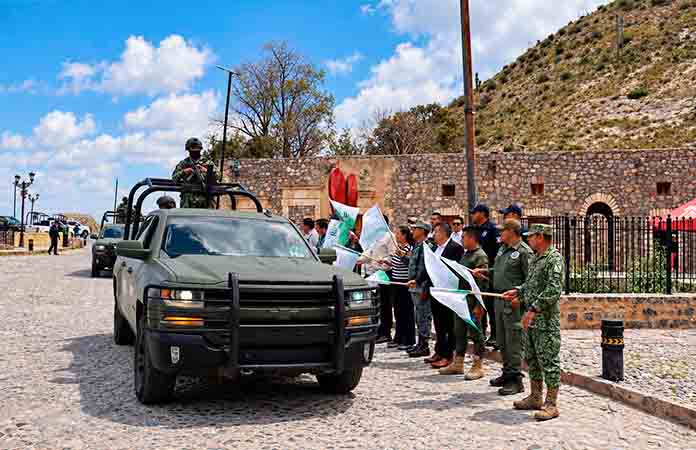 Operativo por las fiestas patrias en Pueblo Mágico