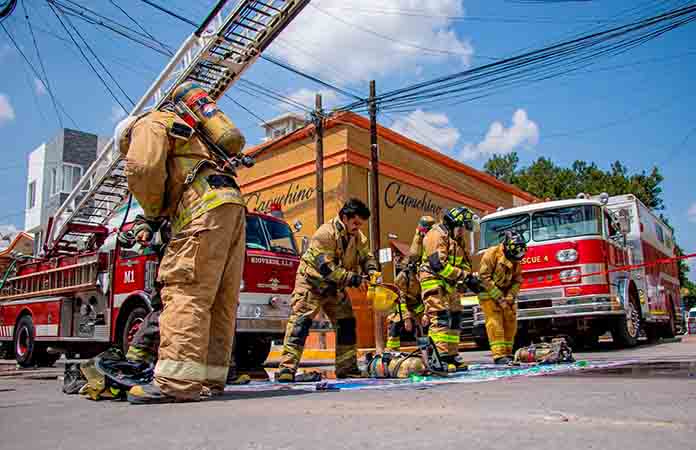 Un éxito, edición de Bombero Challenge