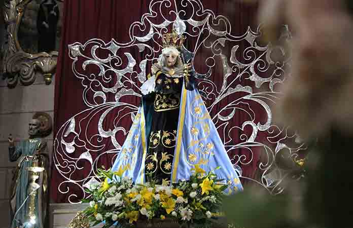 Virgen de La Soledad cuenta con 290 años de antigüedad