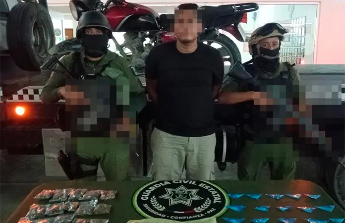 Con drogas, vuelven a capturar a “halcón” huasteco