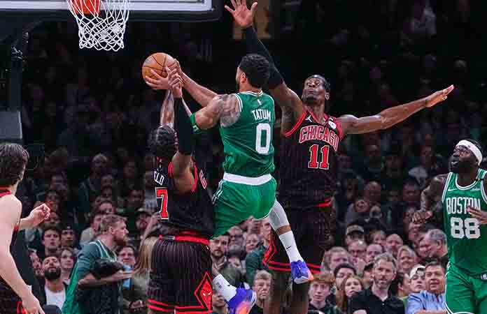 Canastiza de Celtics 134-99 sobre Bulls
